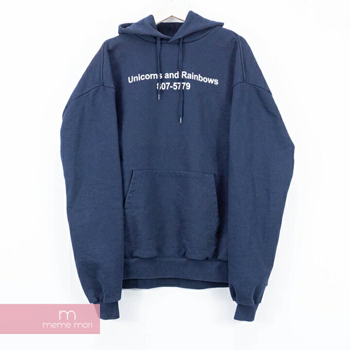 楽天市場】VETEMENTS 2018SS Rainbows Unicorn Hoodie MSS18TR70  