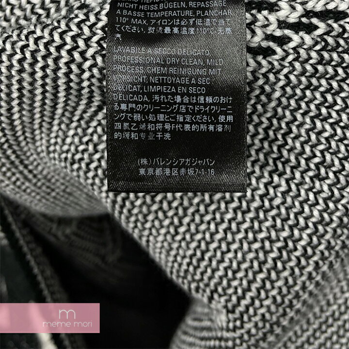 楽天市場】BALENCIAGA 2020AW Crewneck 3D Scribble Knit Sweater 