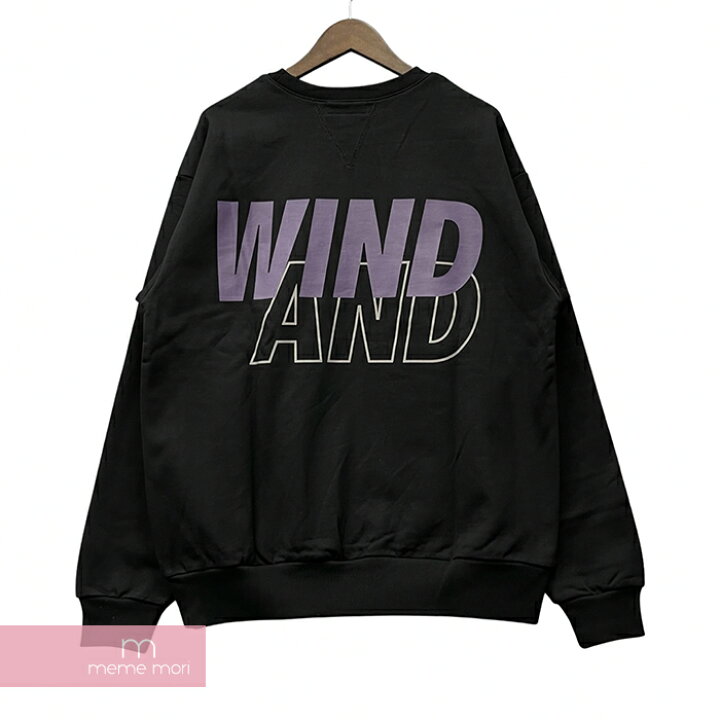 楽天市場】WIND AND SEA 2022AW SEA Crew Neck Black-D.Violet WDS-O 