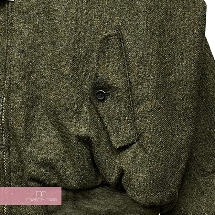 楽天市場】A.PRESSE 2022AW Tweed Harrington Jacket 22AAP-01-07H 