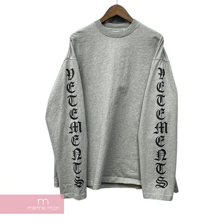 楽天市場】VETEMENTS 2020AW Gothic Font Longsleeve Tee UAH21TR526 
