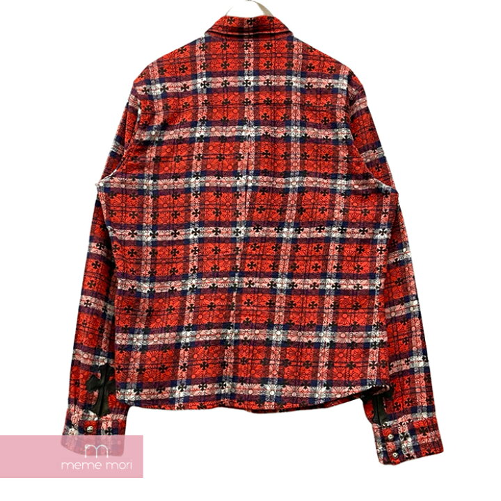 楽天市場】【BIG PRICE OFF】CHROME HEARTS Loose Ends Check Shirt 