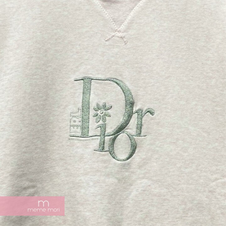 楽天市場】Dior×ERL 2023SS Oversized Sweatshirt Heathered Pink 