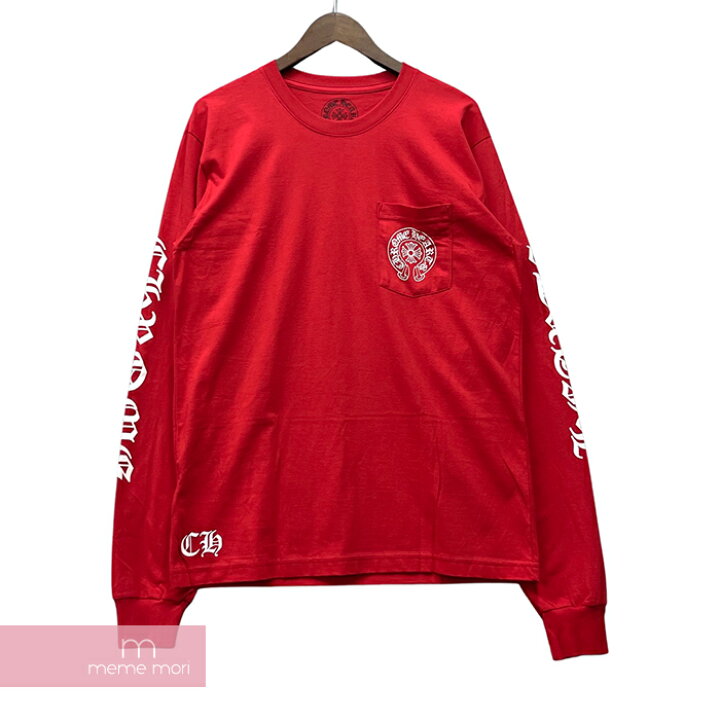 楽天市場】【BIG PRICE OFF】CHROME HEARTS Red Back Scroll Logo LS 