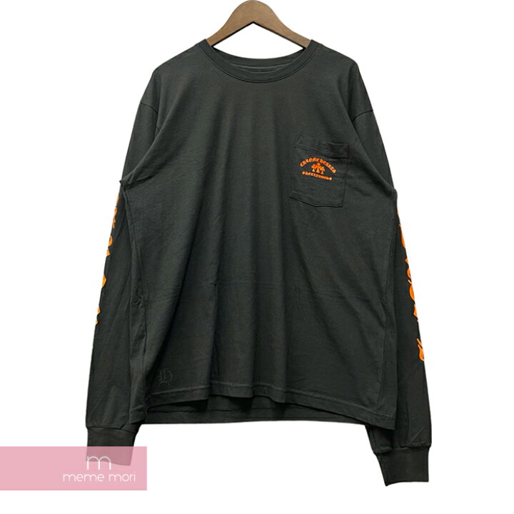 楽天市場】CHROME HEARTS Orange Cemetery Cross LS Tee クロムハーツ 