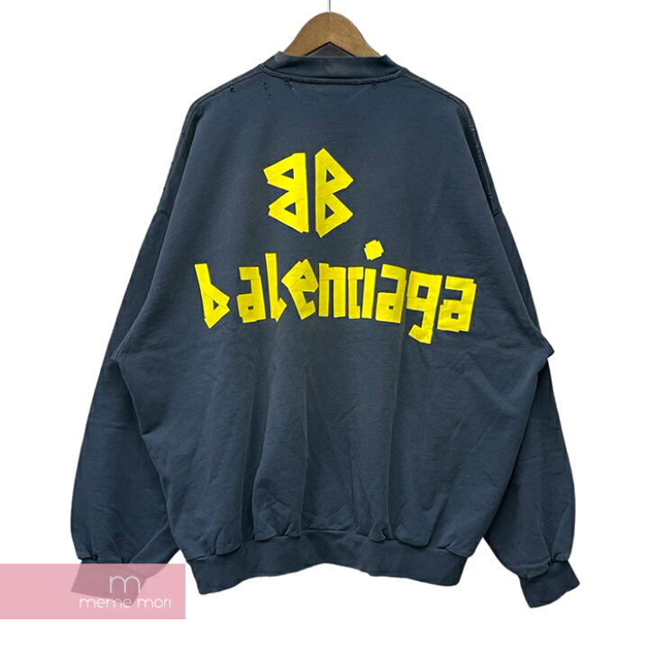 楽天市場】BALENCIAGA 2023AW Tape Type Sweatshirt 744701 TOVB1 