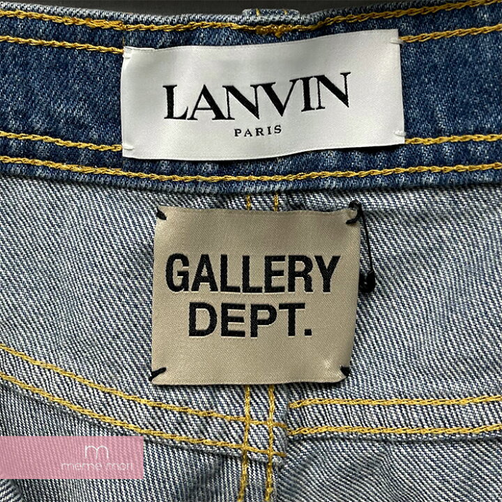楽天市場】GALLERY DEPT.×LANVIN Cropped Jeans RM-TR0076-D008-E21  