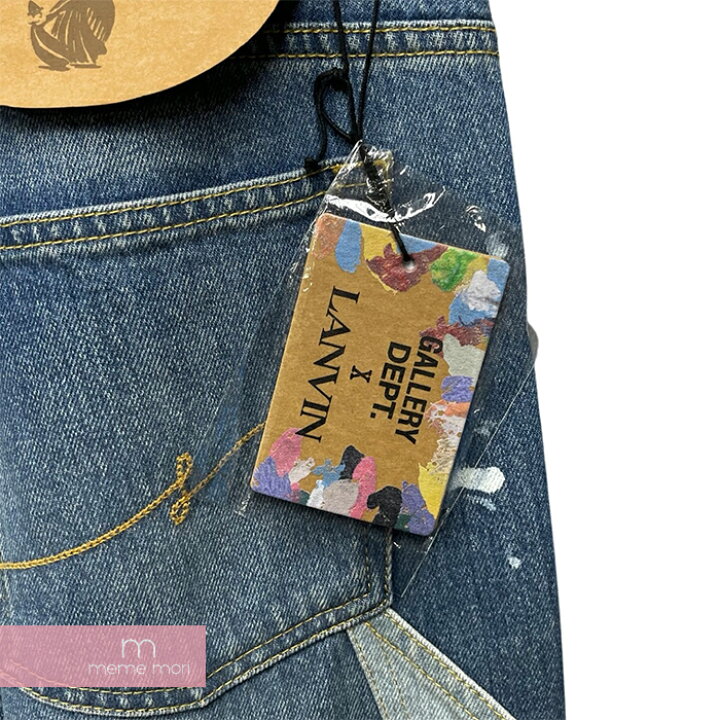 楽天市場】GALLERY DEPT.×LANVIN Cropped Jeans RM-TR0076-D008-E21  