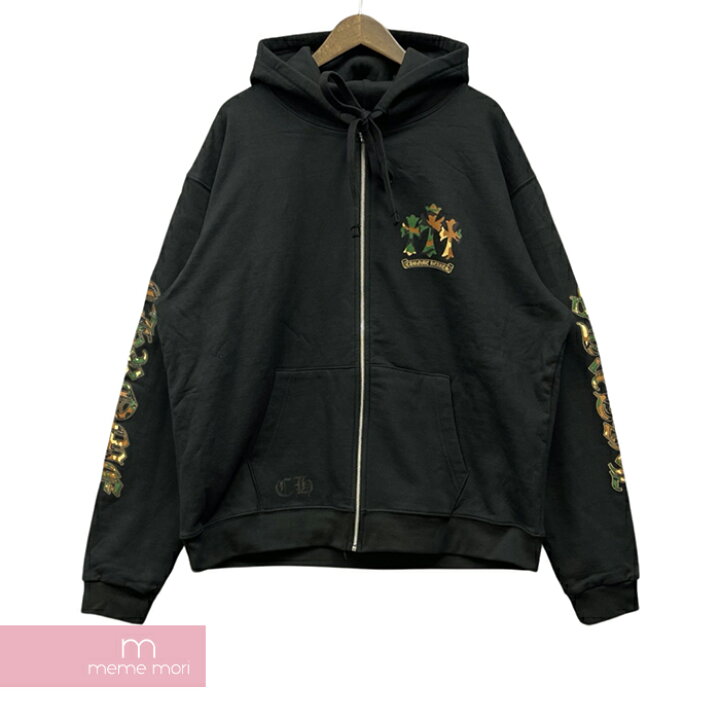 楽天市場】CHROME HEARTS Camo Horseshoe Zip-Up Hoodie クロムハーツ 