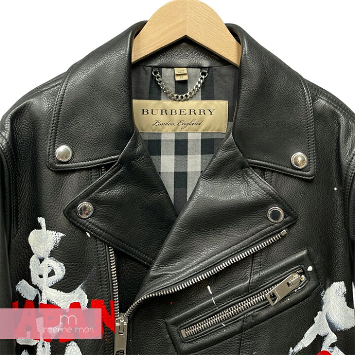 楽天市場】【BIG PRICE OFF】BURBERRY Leather Riders Jacket TNKANFA 