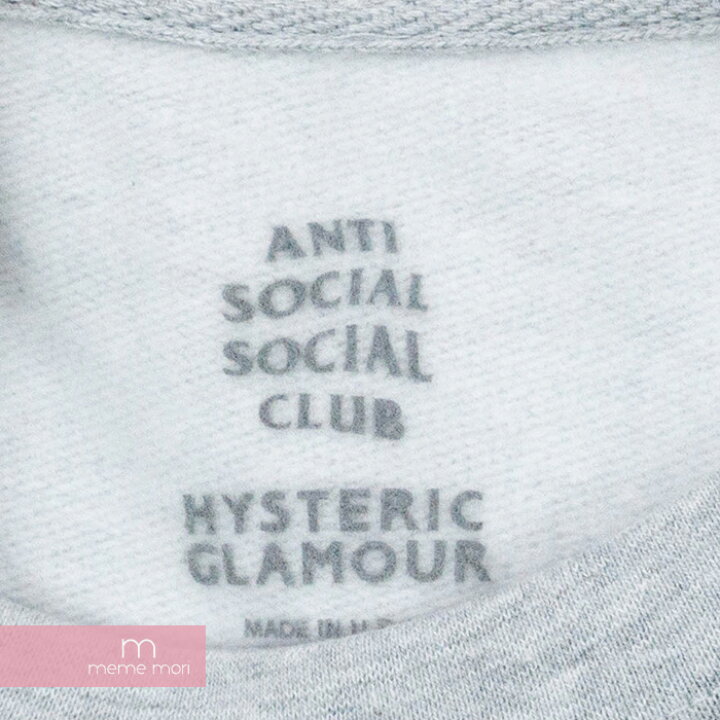 楽天市場】ASSC Anti Social Social Club×HYSTERIC GLAMOUR 2020SS 