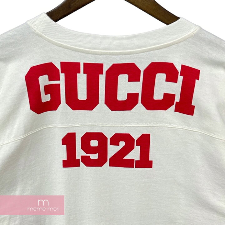 楽天市場】GUCCI 2021 100th anniversary Cotton Tee 660744 XJDW5 
