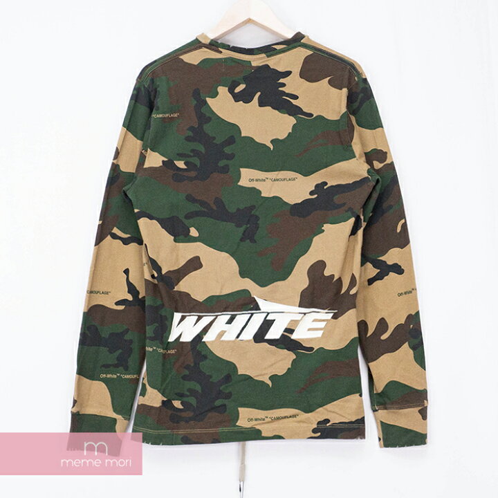 楽天市場】OFF-WHITE 2018AW Camou L/S Tee All Over OMAB001E18185021 
