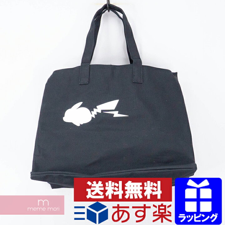 楽天市場 Fragment Design Pokemon Thunderbolt Project 19ss Big Bag フラグメント デザイン ポケモン サンダーボルトプロジェクト ビッグバッグ トート The Conveni ブラック 0613 新古品 Meme Mori