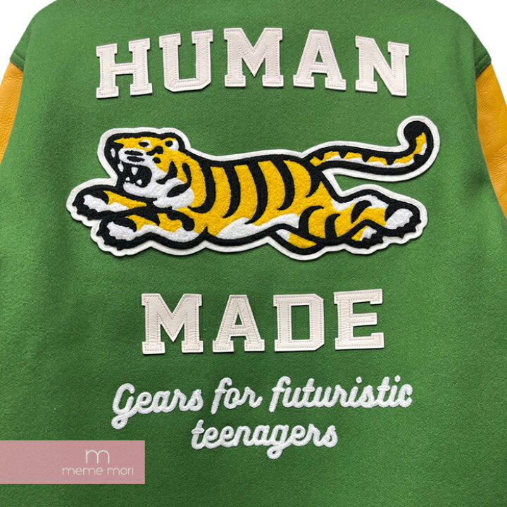 楽天市場】HUMAN MADE 2022AW Varsity Jacket ヒューマンメイド バー  