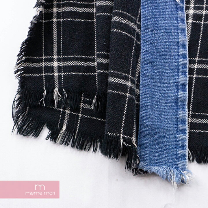 楽天市場】Greg Lauren Black Plaid Long Kimono グレッグローレン 