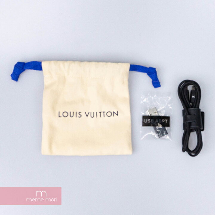 Louis Vuitton QAB110 Horizon Earphones Black Monogram Bluetooth from Japan