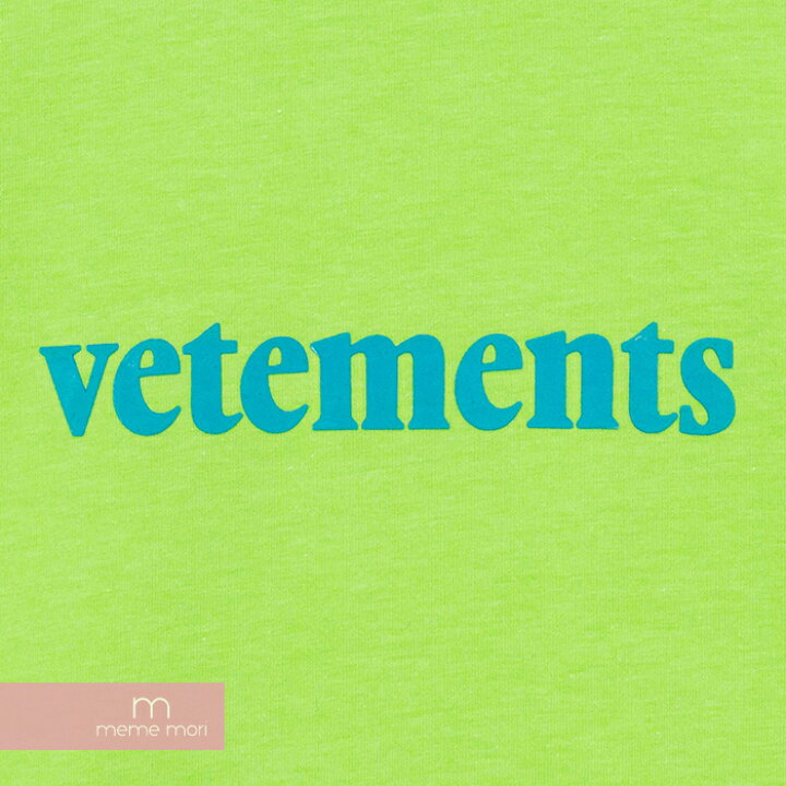 楽天市場】VETEMENTS 2020SS Logo Tee SS20TR305 ヴェトモン ロゴT 