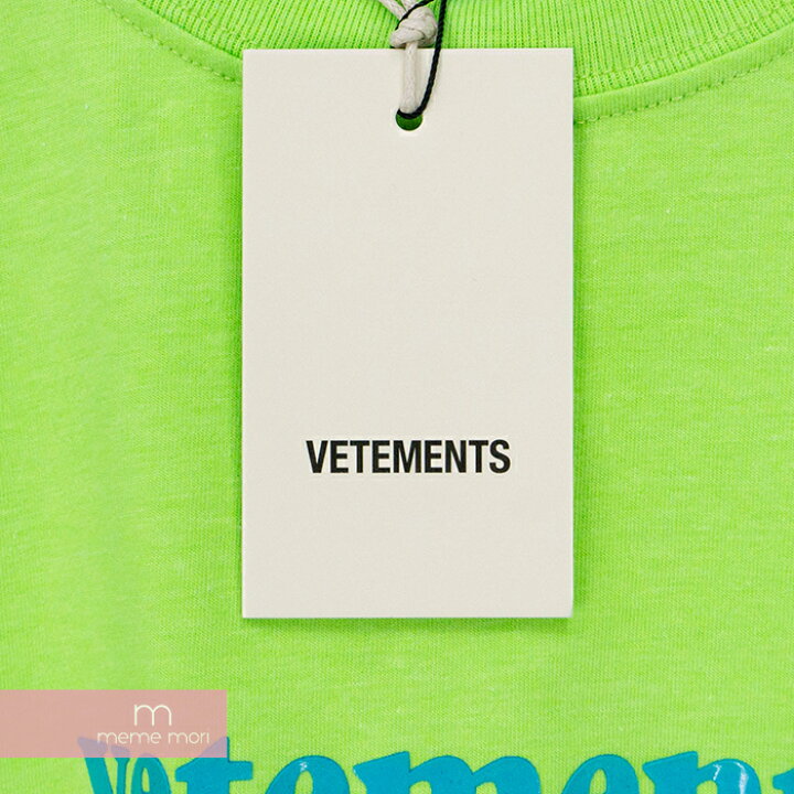 楽天市場】VETEMENTS 2020SS Logo Tee SS20TR305 ヴェトモン ロゴT 