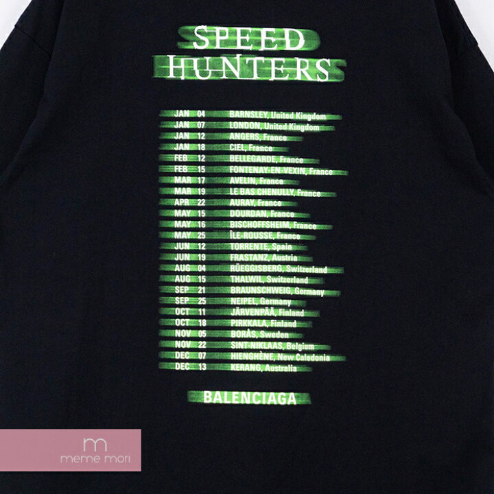 楽天市場】BALENCIAGA 2019SS Speedhunters Tee 556089 TCV38 