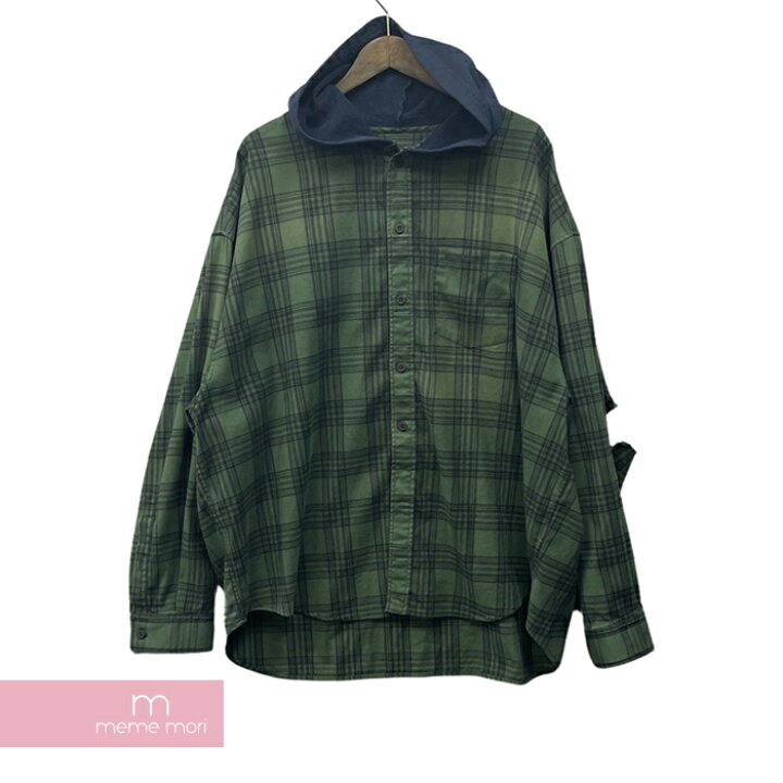 楽天市場】【BIG PRICE OFF】BALENCIAGA 2023SS Hooded Shirt 