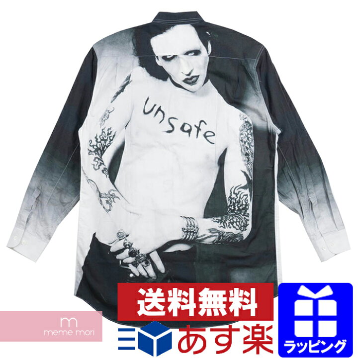 楽天市場】VETEMENTS 2018AW Marilyn Manson Cotton Shirt ヴェトモン 