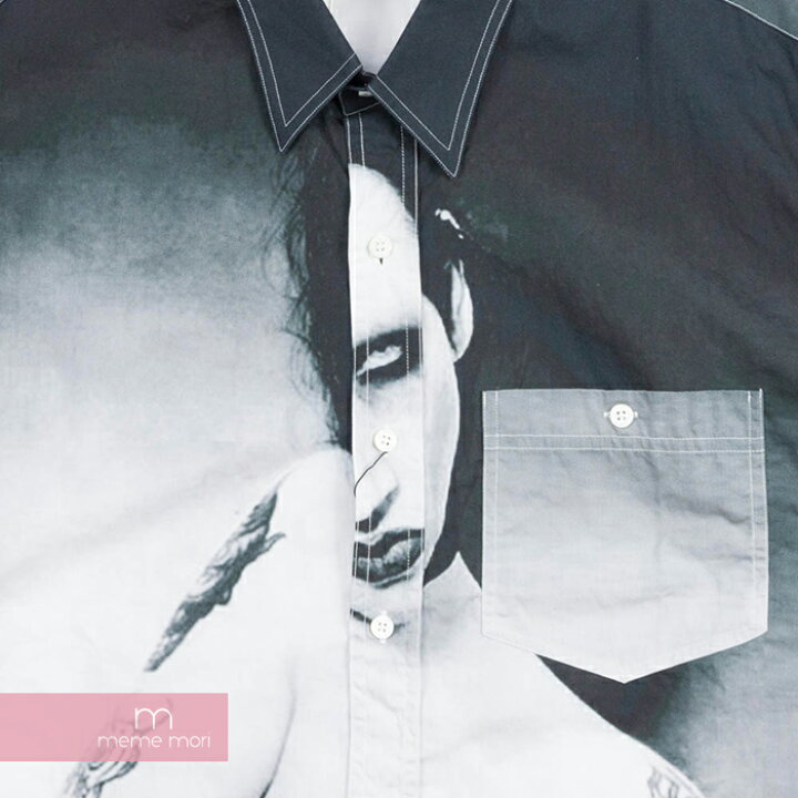 楽天市場】VETEMENTS 2018AW Marilyn Manson Cotton Shirt ヴェトモン 