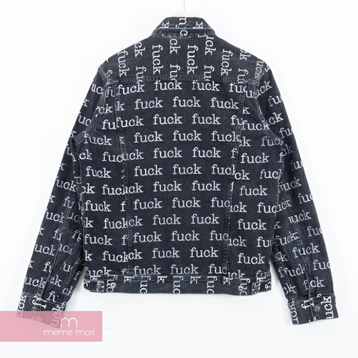 楽天市場】Supreme 2013SS Fuck Denim Jacket シュプリーム FUCK総柄 