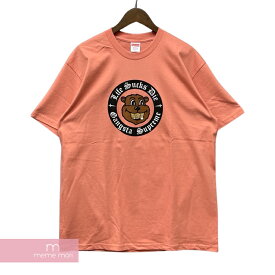 Supreme 2018AW Life Sucks Die Tee シュプリーム ライフサックスダイTシャツ 半袖カットソー リスプリント ピンク サイズM【220718】【新古品】【me04】