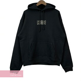 KITH×Marvel 2022SS Spider Man Web Logo Hoodie KHM030595-001 キス×マーベル スパイダーマンウェブロゴフーディ プルオーバーパーカー プリント ブラック サイズS 【220731】【新古品】【me04】