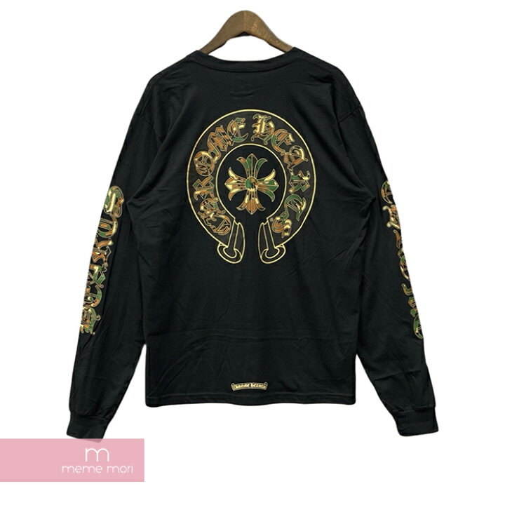 楽天市場】CHROME HEARTS Camo Horseshoe L/S Tee クロムハーツ カモ  