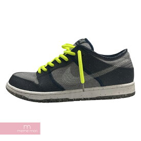 NIKE SB 2020AW DUNK LOW PRO E Crater CT2224-001 ナイキSB ダンク ロー クレーター ローカットスニーカー グレー×ネイビー サイズUS11(29cm)【231124】【中古ーB】【me04】