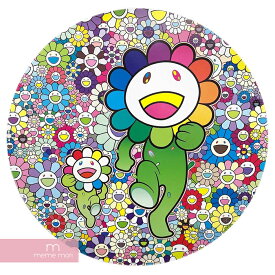 Kaikai Kiki Takashi Murakami 2022SS Rum Pum Pum in a Field of Flowers! カイカイキキ 村上隆 お花畑でラッタッタ！ ポスター お花の親子 300枚限定 サイン入り インテリア 雑貨 マルチカラー【220516】【新古品】【me04】