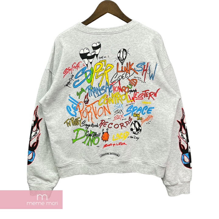 楽天市場】CHROME HEARTS×MATTY BOY 2021SS PPO BRAIN SWTSHRT クロム 