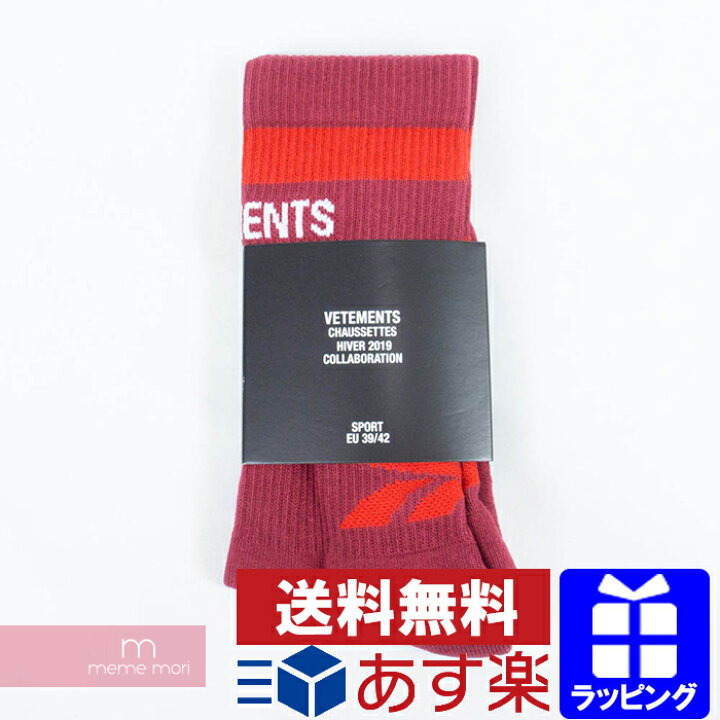 楽天市場】VETEMENTS×Reebok 2019AW Classic Socks ヴェトモン  