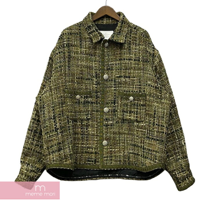 楽天市場】READYMADE 2021AW Tweed Shirt Jacket RE-MX-KH-00-00-189 