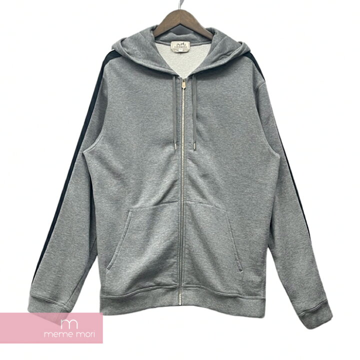 楽天市場】HERMES Run H Zipped Hooded Sweater エルメス ランH ジップ 