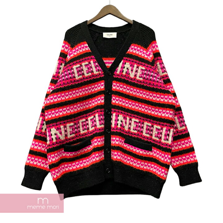 楽天市場】CELINE 2023SS Embroidery Cardigan in Ski Jacquard 