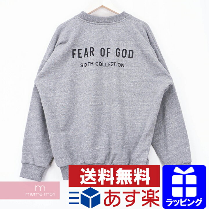 楽天市場】FEAR OF GOD Sixth Collection Back Logo Crew Sweat フィア  