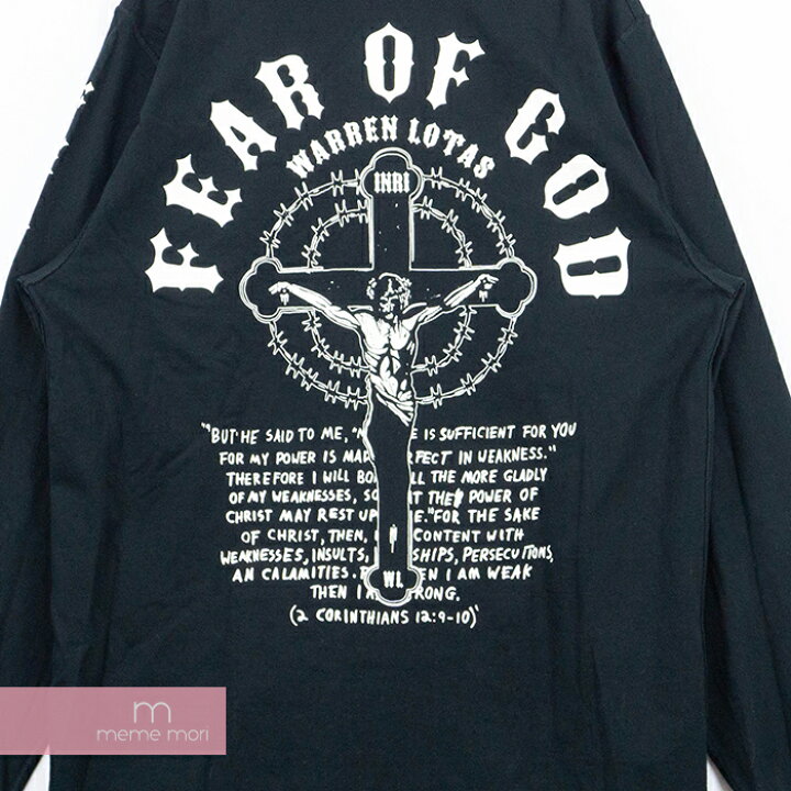 楽天市場】FEAR OF GOD×WarrenLotas Heavy Jersey L/S Tee M17HJT 