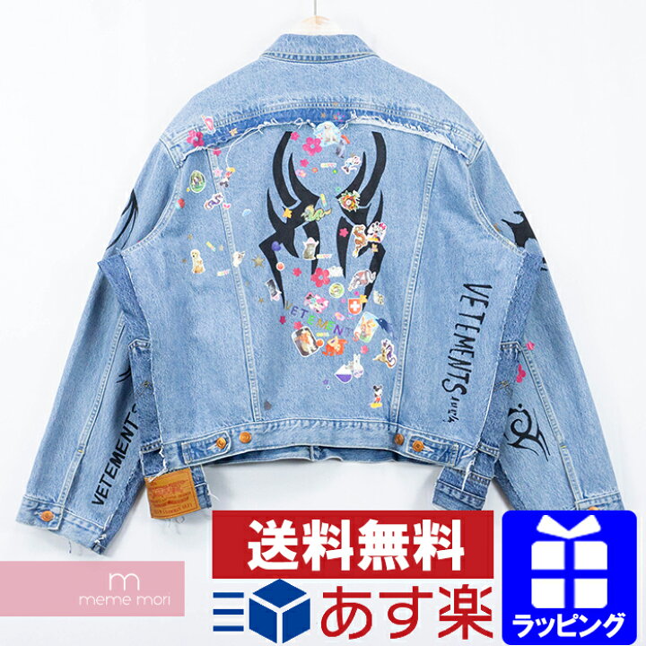 楽天市場】VETEMENTS×LEVIS 2018AW Tribal Sticker Oversize Denim  