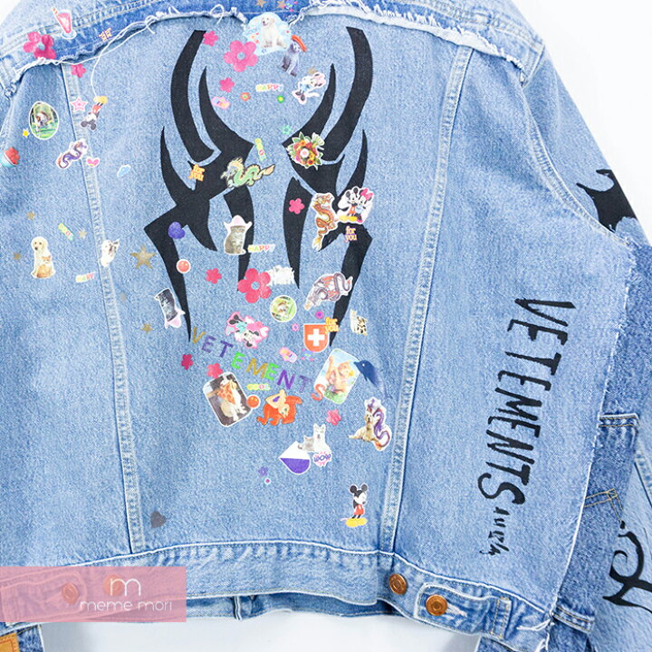 楽天市場】VETEMENTS×LEVIS 2018AW Tribal Sticker Oversize Denim 