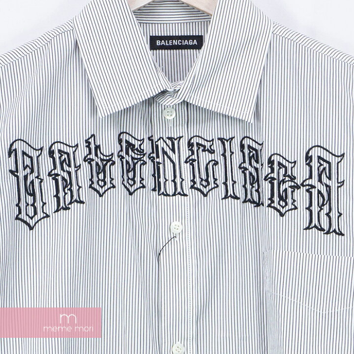 楽天市場】BALENCIAGA 2019SS Tatoo Normal Fit Shirt 571444 TEM15 