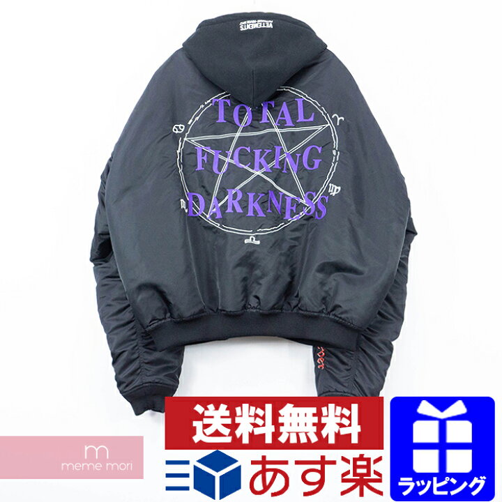 楽天市場】VETEMENTS 2016AW Total Fucking Darkness Bomber Jacket  