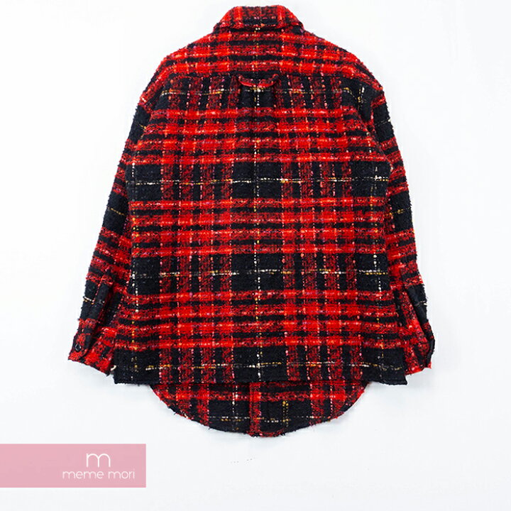 楽天市場】Faith Connexion 2018SS TWEED OVER SHIRT X1819T00009  