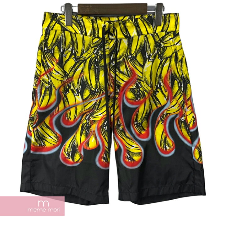 楽天市場】PRADA 2018AW Banana And Flame print Swim Shorts ACS1 