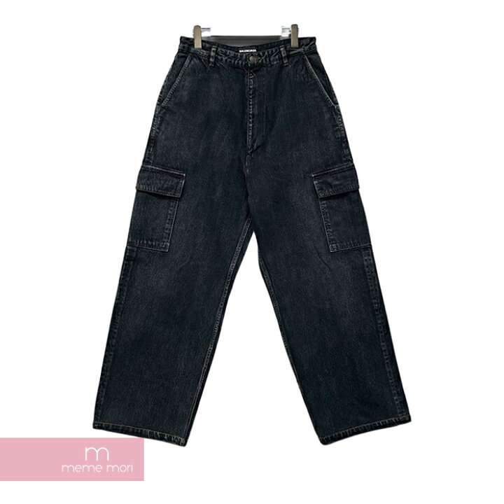 楽天市場】BALENCIAGA Wide Leg Cargo Jeans 626131 TIW25 
