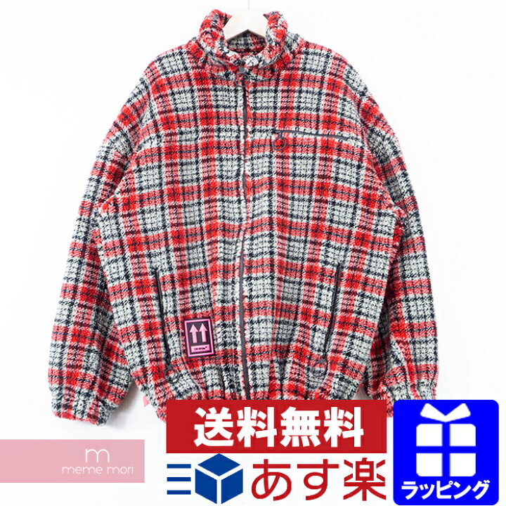 楽天市場】OFF-WHITE 2019AW Plaid Fleece Jacket OMEA186E19E19002  