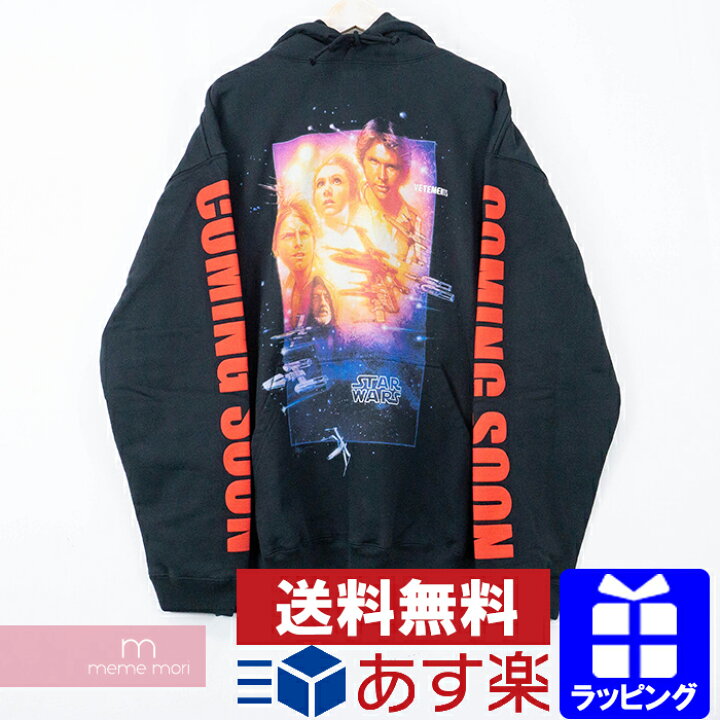 楽天市場】VETEMENTS×Star Wars 2020SS Movie Poster 2 Hooded Shirt 