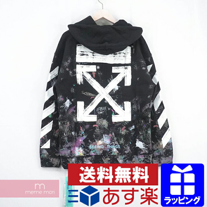 楽天市場】OFF-WHITE Diag Galaxy Brushed Over Hoodie 